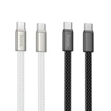 Juhe Hoco X125 60W USB-C to USB-C (1m / valge)