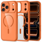 Ümbris Tech-Protect MagMat MagSafe iPhone 17 Pro Max (läbipaistev\oranz)