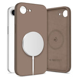 Ümbris Tech-Protect Silicone MagSafe iPhone 16e/17e (pruun)