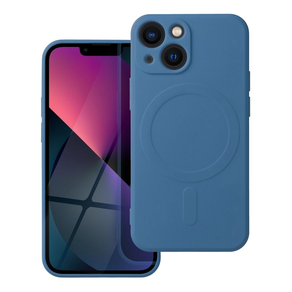 Ümbris Silicone Mag Cover iPhone 13 Mini (sinine)