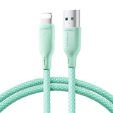 Juhe Joyroom Multi-Color Series S-A34 USB to Lightning 2.4A, 1m (roheline)