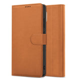 Ümbris kaanega Fancy Wallet Samsung A37 5G (pruun)