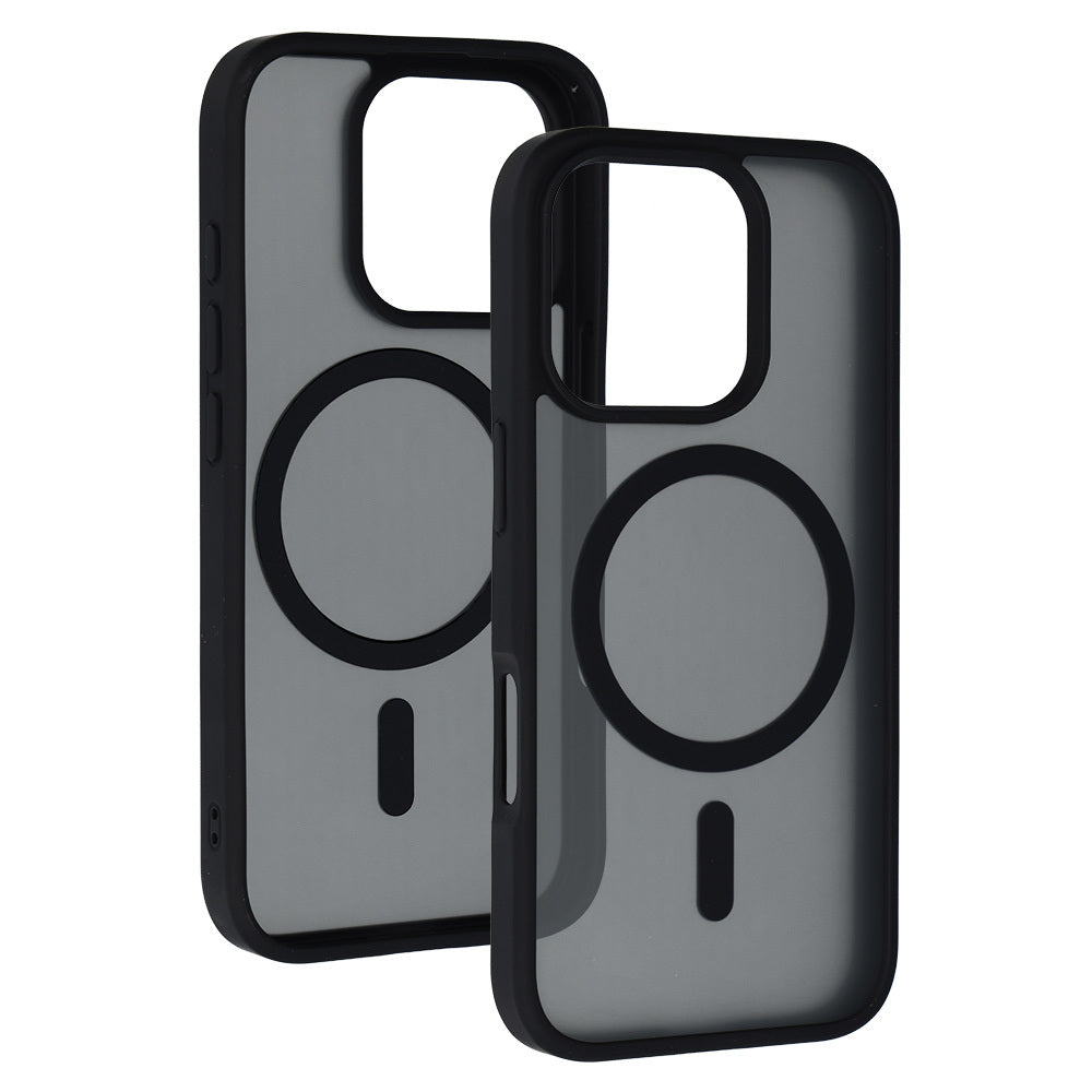 Ümbris Tel Protect Aura Matte Apple iPhone 16 Pro Max (läbipaistev / must)