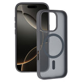 Ümbris Tel Protect Aura Matte Apple iPhone 16 Pro Max (läbipaistev / hall)