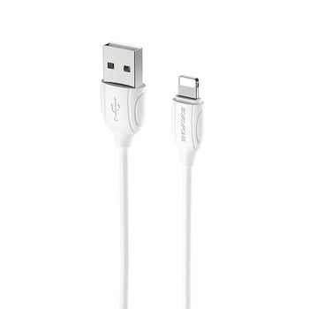 Juhe Borofone Cable BX19 Benefit 2,4A USB-A to Lightning  (1m / valge)