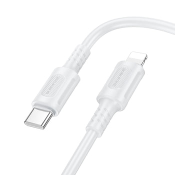 Juhe Borofone Cable BX111 Feliz - Type-C to Lightning (1m / valge)