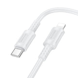 Juhe Borofone Cable BX111 Feliz - Type-C to Lightning (1m / valge)