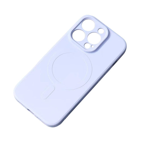 Ūmbris Silicone MagSafe iPhone 15 Pro Max (helesinine)