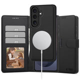 Ümbris kaanega Tech-Protect Wallet Samsung S26 (must)