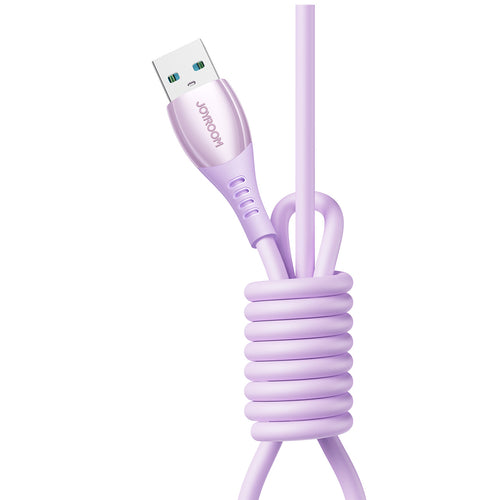 Juhe Joyroom S-A59 Vibrant 3A, USB-Type-C, 1.2m (lilla)
