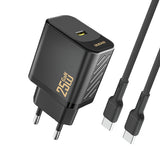 Laadija juhtmega Type-C-Type-C Dudao A27, 25w (must)