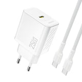 Laadija juhtmega Type-C-Type-C Dudao A27, 25w (valge)
