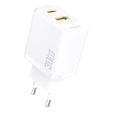 Laadija Dudao A27, USB+Type C, 30w (valge)