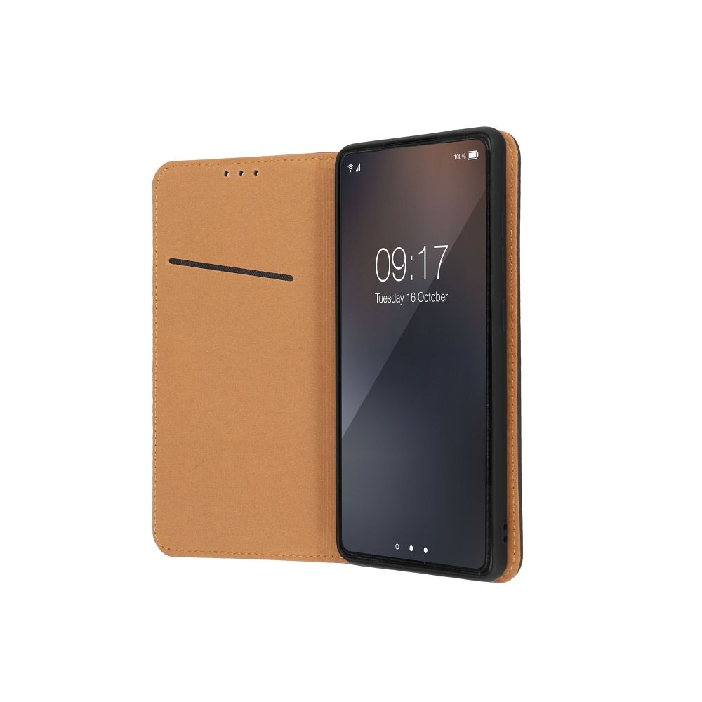 Ümbris kaanega Smart Pro nahast Samsung A57 (must)