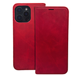 Ümbris kaanega Smart Suede Xiaomi Redmi Note 15 5G (punane)
