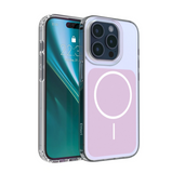 Ümbris Etteri Hidden silicone MagSafe iPhone 15 Pro (läbipaistev/roosa)