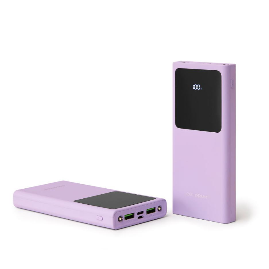 Akupank COLORUM CPB10-02 22.5W 10000mAh (lilla)