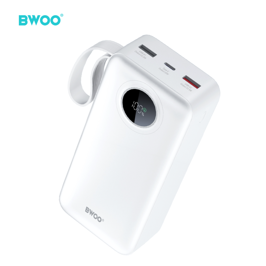 Akupank BWOO 22.5W 30000mAh (valge)