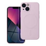 Ümbris Silicone Mag Cover iPhone 13 Mini (roosa)