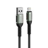Juhe Forcell F-Energy QC4.0 USB-A - Lightning 2,4A 12W Cafule 1,2 m (must)