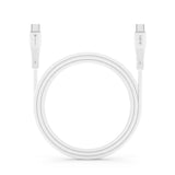 Juhe Forcell F-Energy Forcell F-Energy QC4.0 PD 5A 100W Silicone Type-C to Type-C 1m (valge)