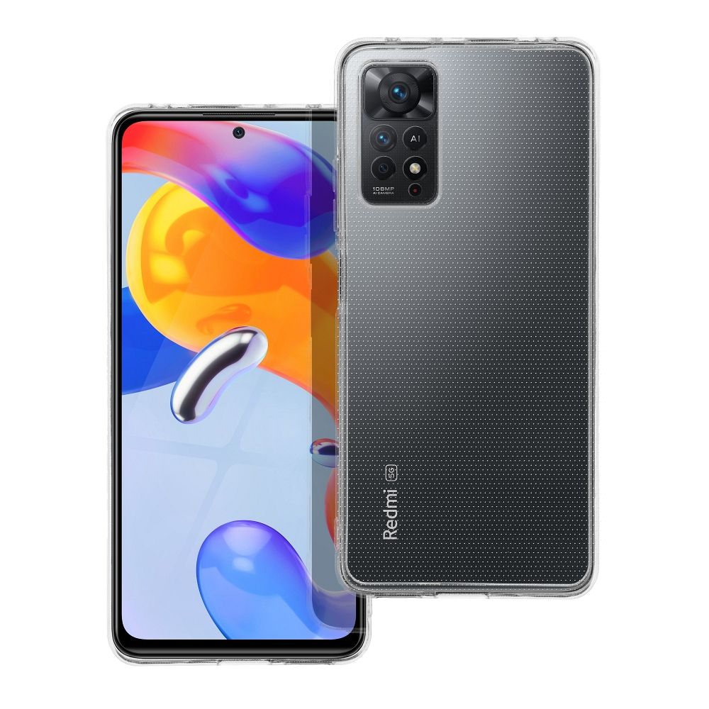 Silikoon 2mm Xiaomi Redmi Note 11 Pro 5G (läbipaistev)
