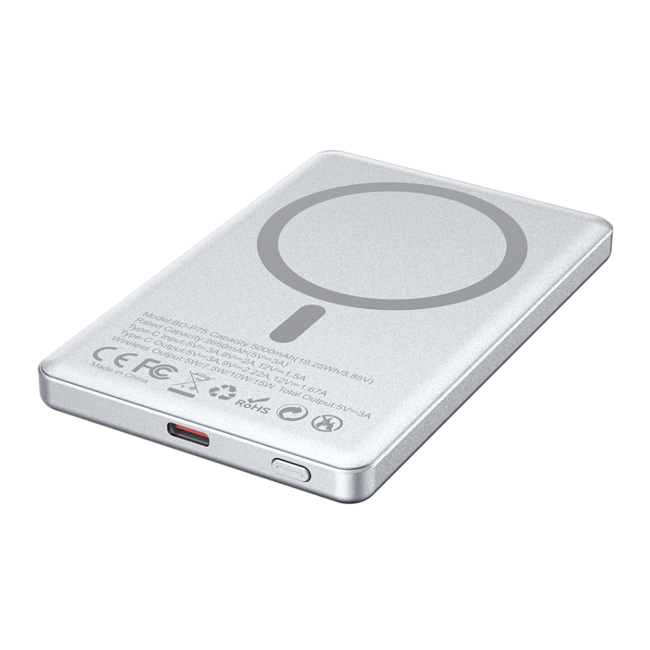 Akupank BWOO P75 PD 20W 5000 mAh (hall)