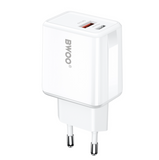 Adapter BWOO CDA182 GaN 20W USB-A / Type-C (valge)