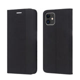 Ümbris kaanega Smart Senso Xiaomi Redmi 12 / Redmi Note 12R / Poco M6 Pro 5G (must)