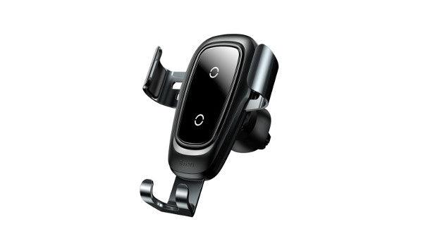 Autolaadija-hoidik Baseus Wireless Charger Gravity Car Mount juhtmevaba WXYL-01 (must)