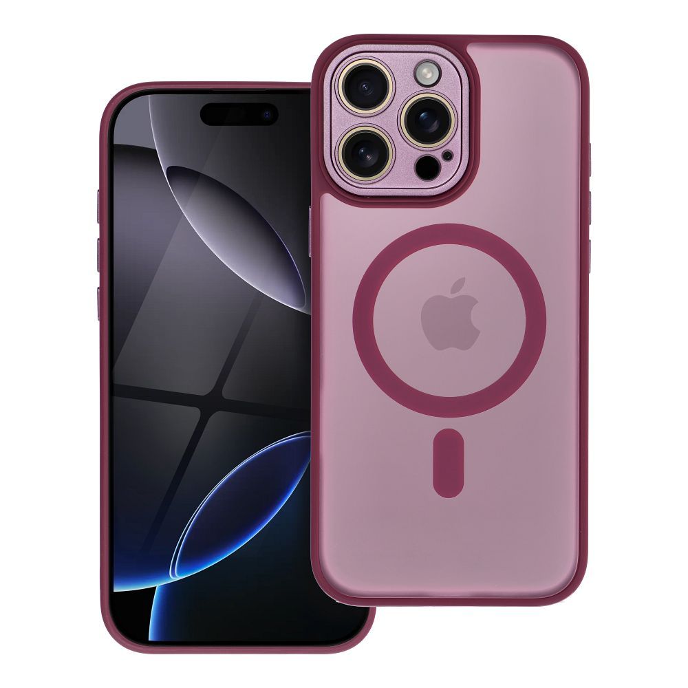 Silicone VARIETE MAG ümbris iPhone 12 Mini (viinamari)