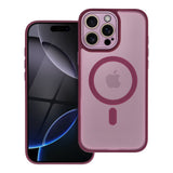 Silicone VARIETE MAG ümbris iPhone 12 Mini (viinamari)