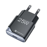 Adapter Forcell Ultra Slim B125101-E GaN III USB-C PD QC4.0 3A 25W (must)