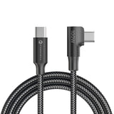 Juhe Forcell F-Energy 90° QC4.0 PD 3A 60W Silicone Type-C to Type-C 1.2m (must)
