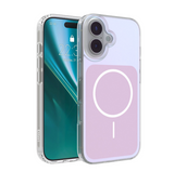 Ümbris Etteri Hidden silicone MagSafe iPhone 17 (läbipaistev/roosa)