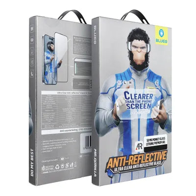 Kaitseklaas "Mr. Monkey Ultra Clear" Full Glue iPhone 16 Pro Max (must)