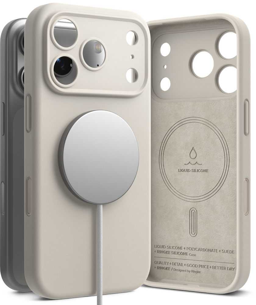 Silikoon Liquid Silicone MagSafe Apple iPhone 17 Pro (beez)