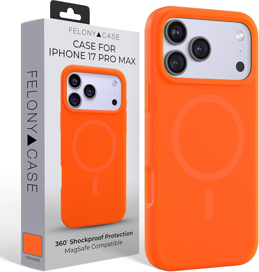 Silikoon Liquid Silicone Strong-MagSafe Apple iPhone 17 Pro (oranž)