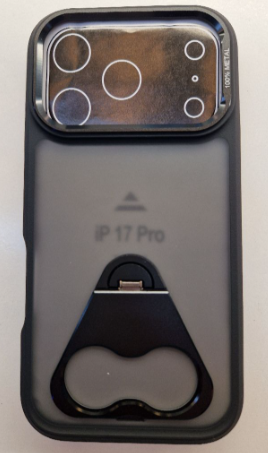 Ümbris metal camera Tripod case iPhone 17 Pro (must)