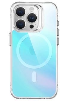 Ümbris Pure Rainbow MagSafe iPhone 17 Pro (helesinine)