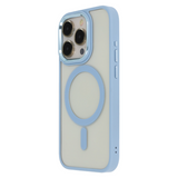 Ümbris Satin Elegant MagSafe iPhone 14 Pro (läbipaistev/helesinine)