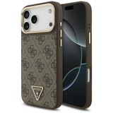Guess MagSafe 4G Triangle Logo iPhone 17 Pro Max MagSafe (pruun)