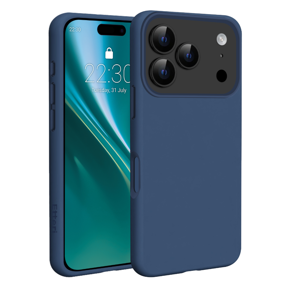 Ümbris Etteri silicone MagSafe iPhone 17 Pro Max (sinine)