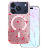 Ümbris Cherry Silicone MagSafe Apple iPhone 17 Pro (roosa)