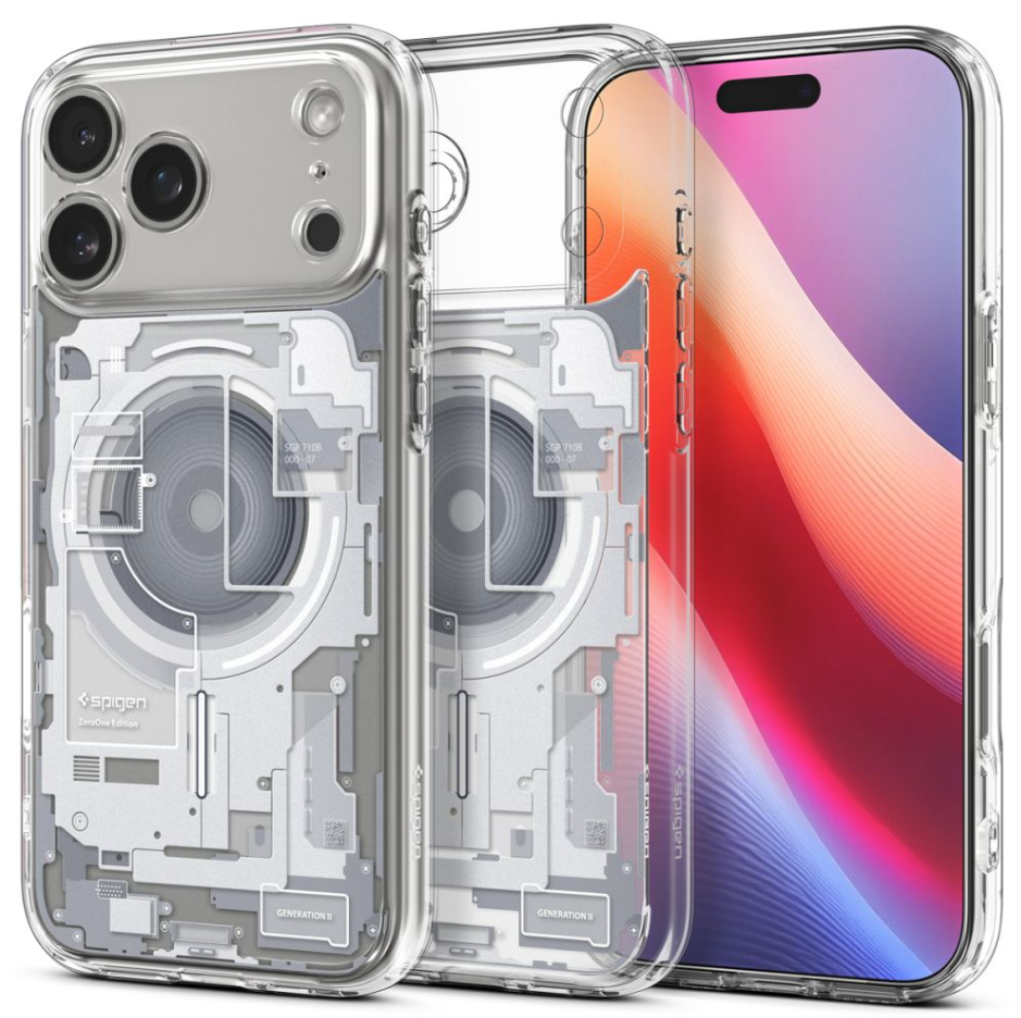Ümbris Spigen Ultra Hybrid Zero One MagSafe iPhone 17 Pro (valge)