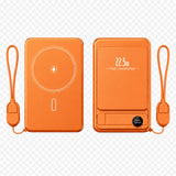 MagSafe akupank iPhone’ile 5000 mAh, 22.5W (oranž)