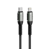 Juhe Forcell F-Energy PD 3A 27W Cafule Type-C - Lightning PD 1,2 m (must)
