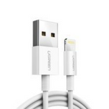 Juhe Ugreen US155 USB to Lightning 2.4A 2M (valge)