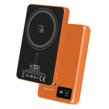 Akupank Blavec Power 10000mAh BJ-03 Slim 22,5W Magsafe 3in1 (oranž)