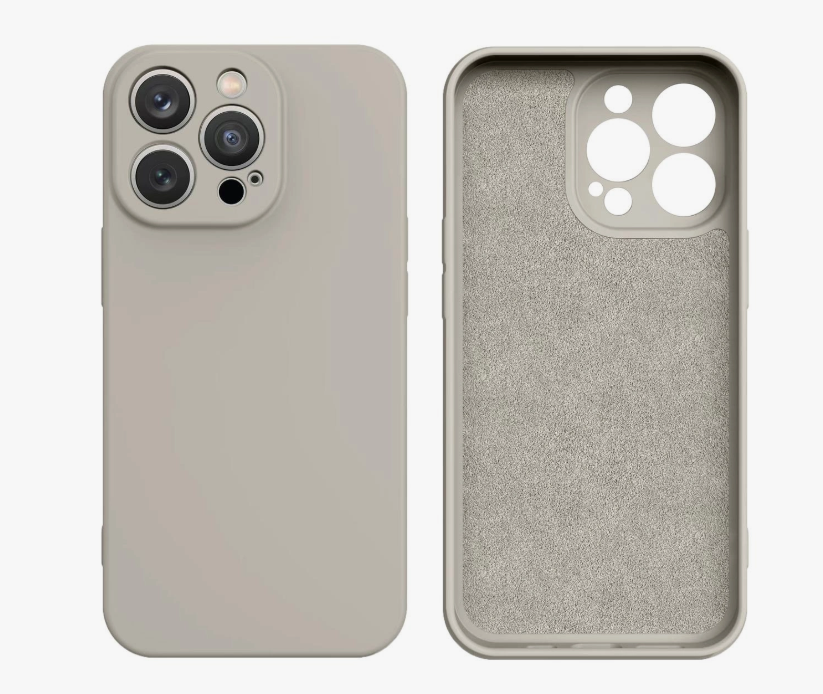 Ümbris Silikone iPhone 14 Plus (hall)